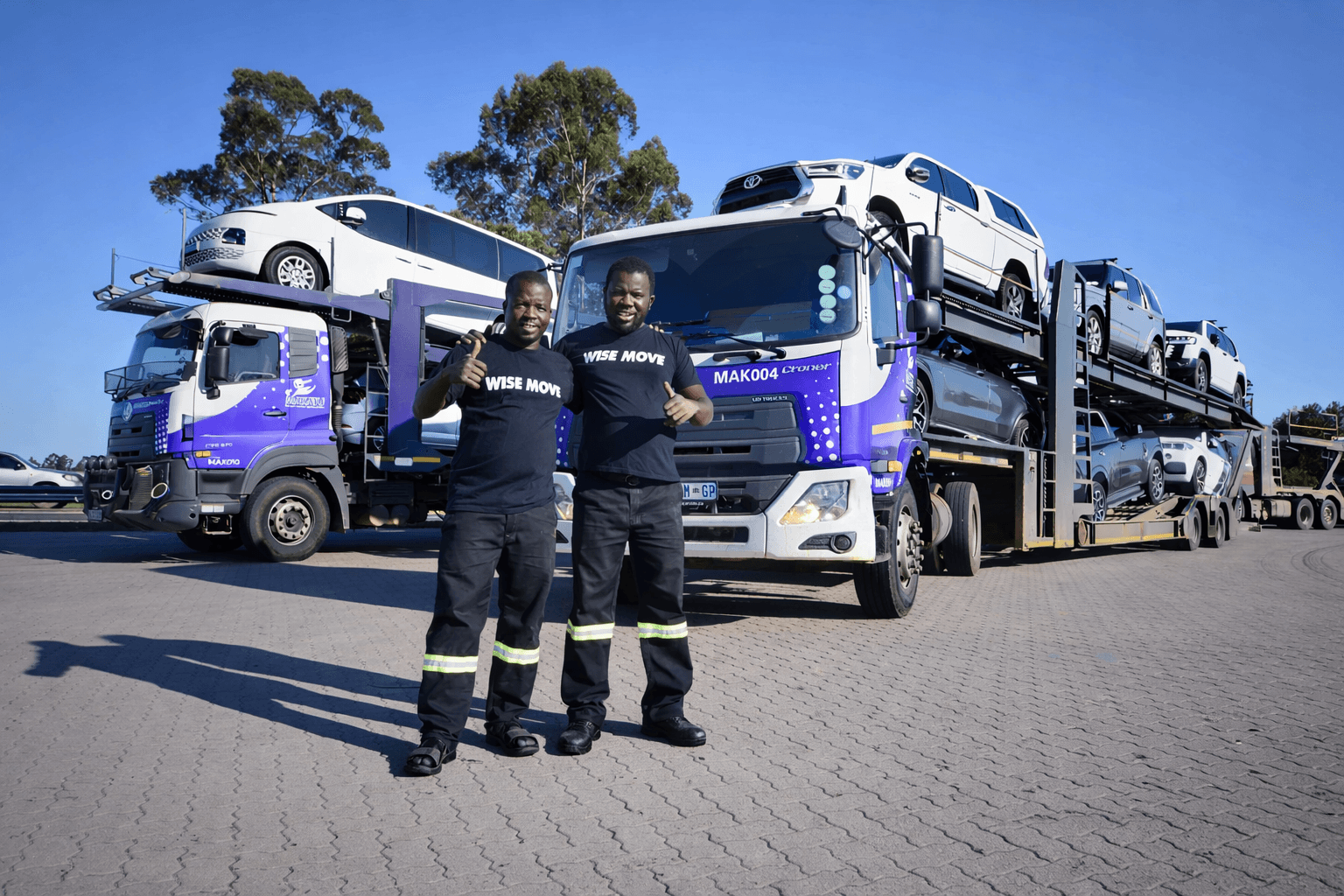 Pretoria to Cape Town vehicle transport route